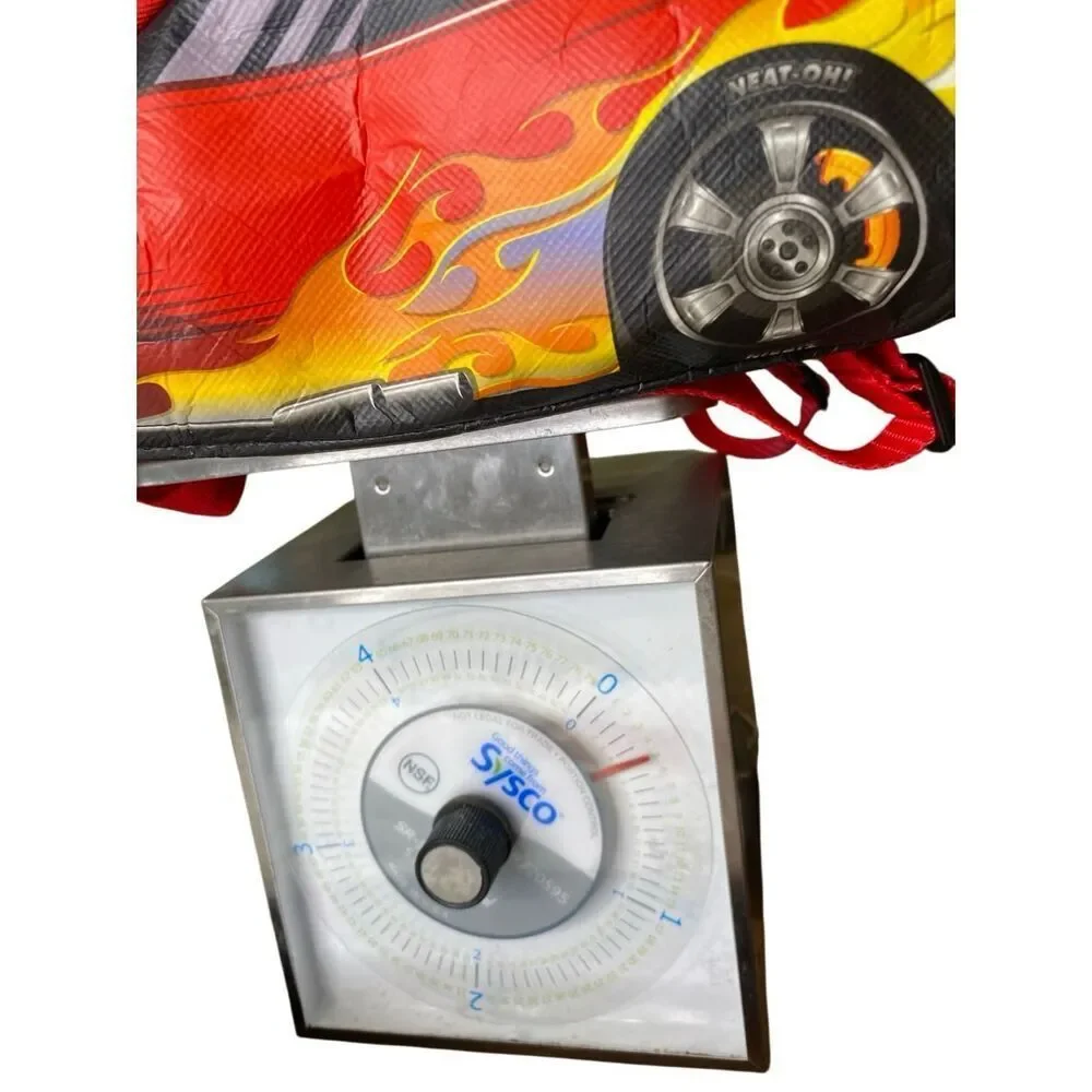 ZipBin Race Car Play Mat Storage Bag Kids Toy Organizer Red Carry Case Boys